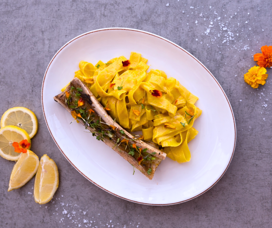 Pappardelle con Midollo